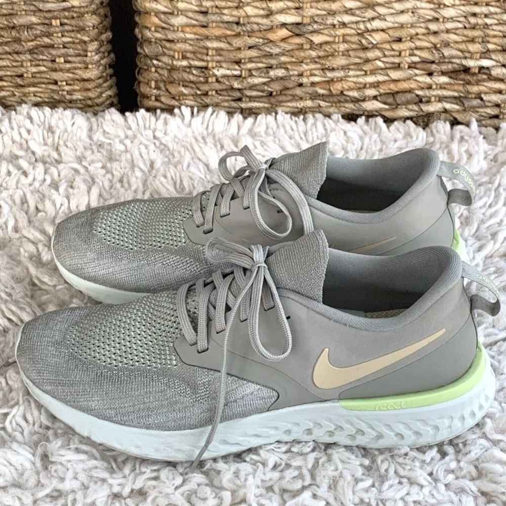 Nike Odyssey Mint Gray React Women's Shoes Size 10 Running Athletic AH1016-300